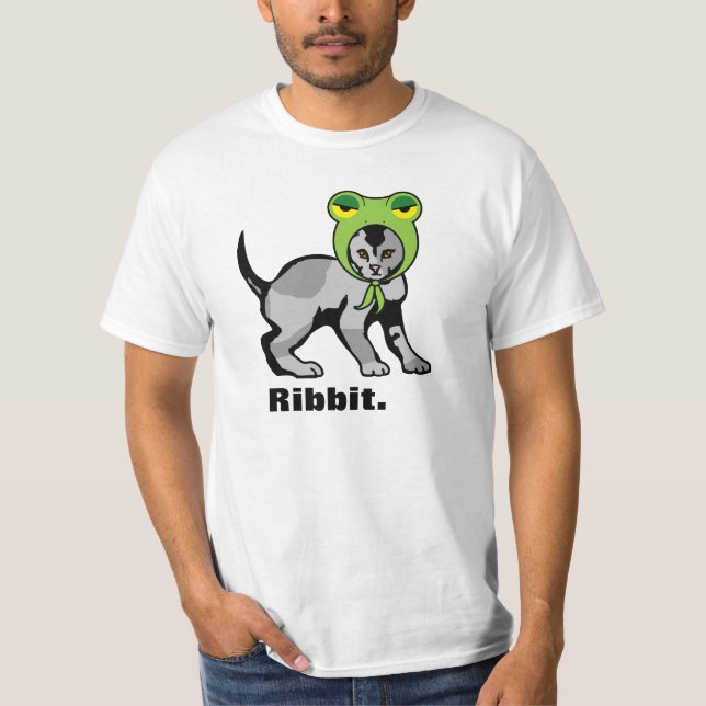 Ribbit LOLcat skjorta Tee (Framsida)