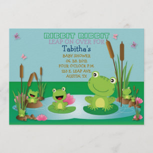 RIBBIT RIBBIT Inbjudan