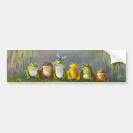 Ribbit River Bildekal