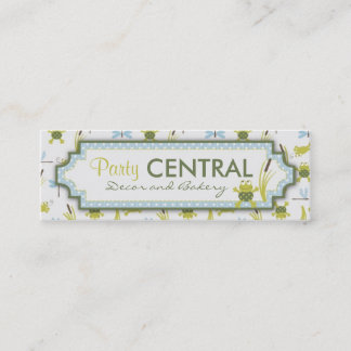 Ribbit smalavisitkort mini visitkort