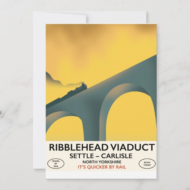 Ribblehead Viaduct Yorkshire locomotive (Framsida)