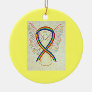 Ribbon Angel Anpassningsbar Art Ornament