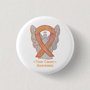 Ribbon Angel Anpassningsbar Button Stift Knapp