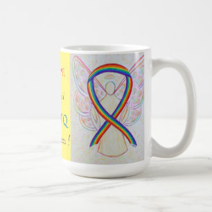 Ribbon Angel Anpassningsbar Mugg