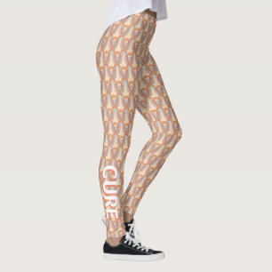 Ribbon Angel Anpassningsbar Ord Leggings