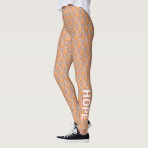 Ribbon Angel Anpassningsbar Ord Leggings