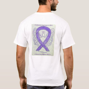 Ribbon Angel Anpassningsbar Shirts T Shirt
