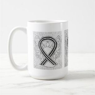 Ribbon Angel Art Mugg