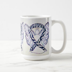 Ribbon Angel Art Mugg