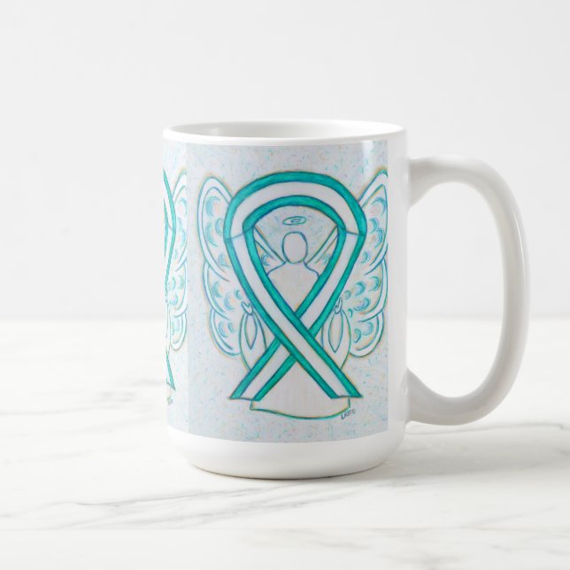 Ribbon Angel Art Mugg (Höger)