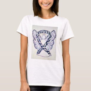 Ribbon Angel Art Shirt (Zebra Rand) T