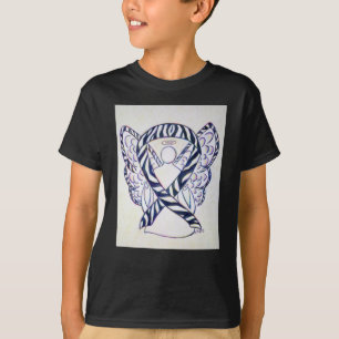 Ribbon Angel Art Shirt (Zebra Rand) T-shirt