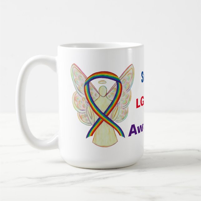 Ribbon Angel Coffee Mugg (Vänster)