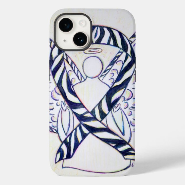 Ribbon Angel iphone case (Baksida)