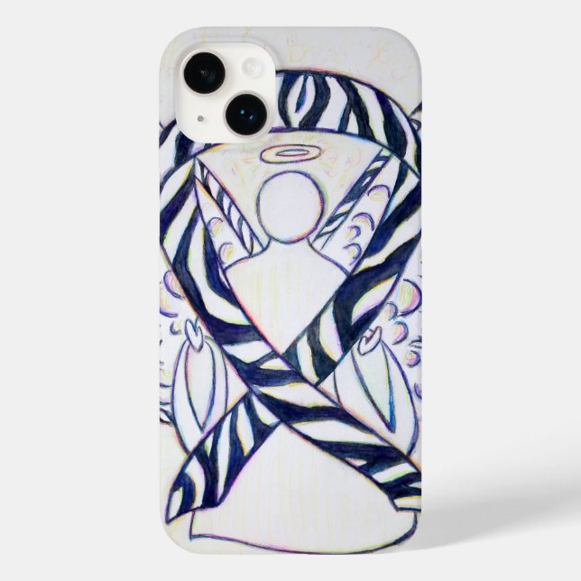 Ribbon Angel iphone case (Baksida)