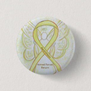 Ribbon Angel Pin (De väpnade styrkorna återlämnar Knapp
