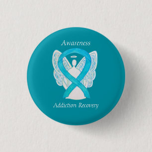 Ribbon Angel Pin-nålen för att återskapa medvetenh Knapp