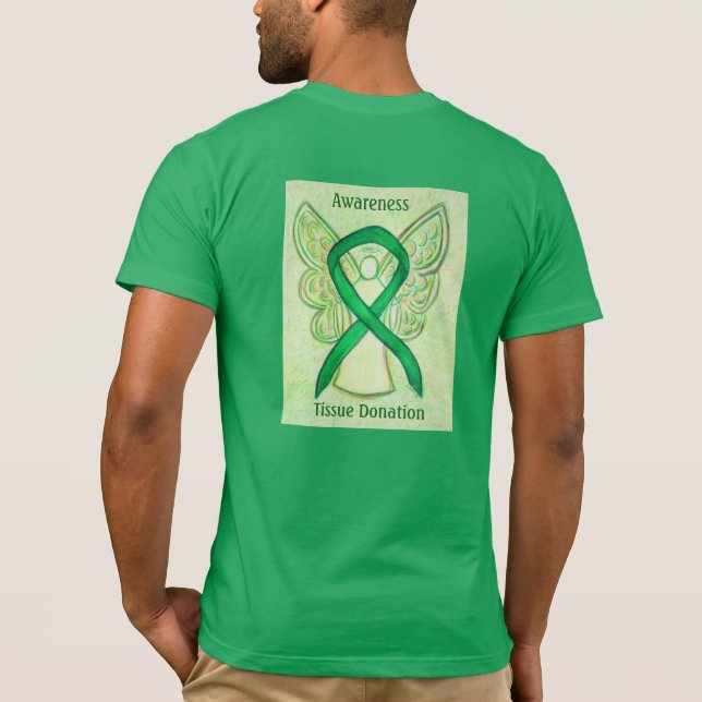 Ribbon Angel Shirts - Ribbon Angel Donation Awaren Tee (Baksida)