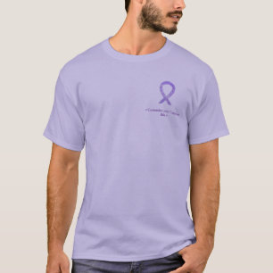 Ribbon Anpassningsbar Cancer Art Shirts T-shirt