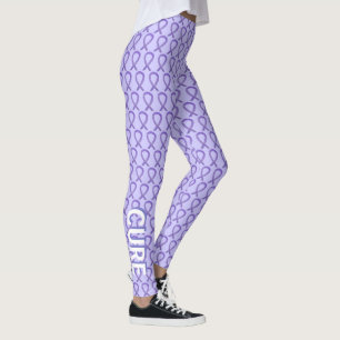 Ribbon Anpassningsbar Ord Art Leggings