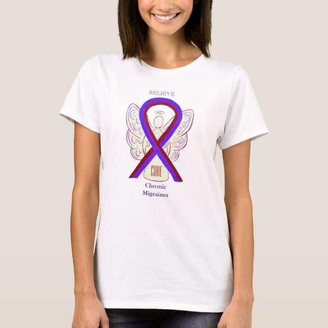 Ribbon Anpassningsbar Shirts (Ribbon Migraines Awa Tröja (Framsida)
