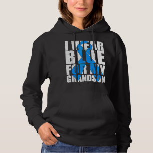 "Ribbon Autism I Bära Blue for My Grandson Autism T Shirt