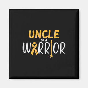 Ribbon Awarene (ung. "Warrior Child Cancer") Magnet