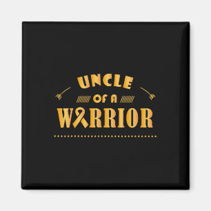 Ribbon Awarene (ung. "Warrior Childature Cancer") Magnet