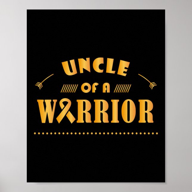 Ribbon Awarene (ung. "Warrior Childature Cancer") Poster (Framsidan)