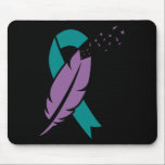 Ribbon Birds Feather Suicide Awareness Mental Heal Musmatta<br><div class="desc">Ribbon Birds Feather Suicide Awareness Mental Health Gift</div>