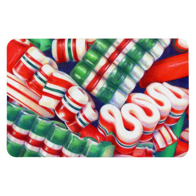 RIBBON CANDY 4x6 Flexibel magnet (Horisontell)