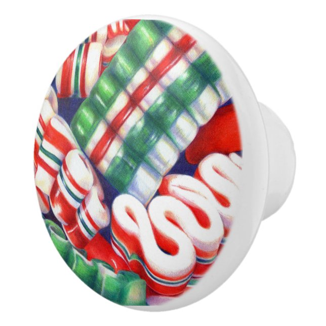 RIBBON CANDY Ceramic Knob Knopp (Höger)