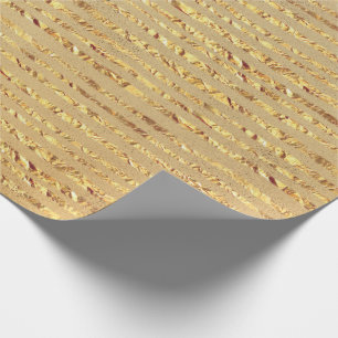 Ribbon Design guld Glitter Presentpapper