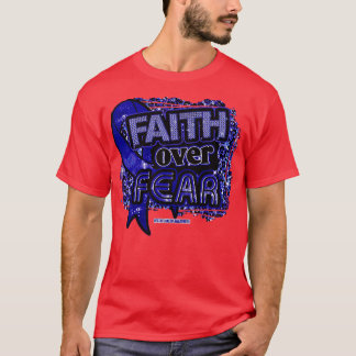Ribbon Faith over Fear Leopard Gi T Shirt