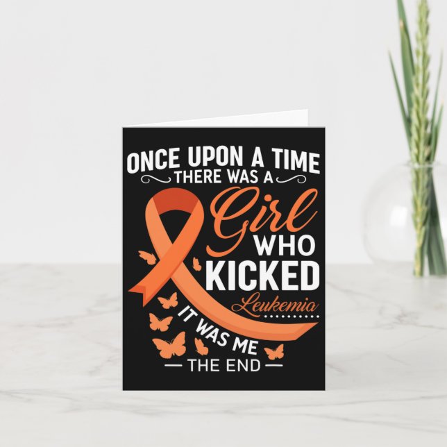 Ribbon för kampen mot cancer kort (Framsida)