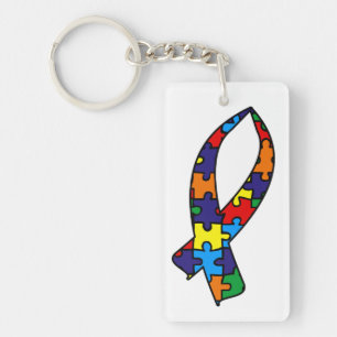 Ribbon för medvetenhet om autism