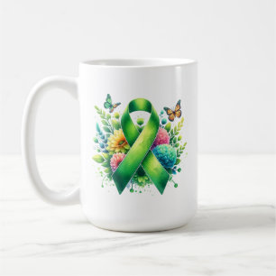Ribbon för medvetenhet om Lyme-sjukdom Kaffemugg
