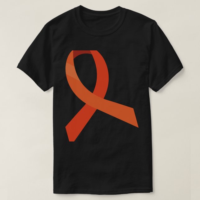 Ribbon för MS-medvetenhet T Shirt (Design framsida)