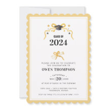 Ribbon för svart och Gult Studenten