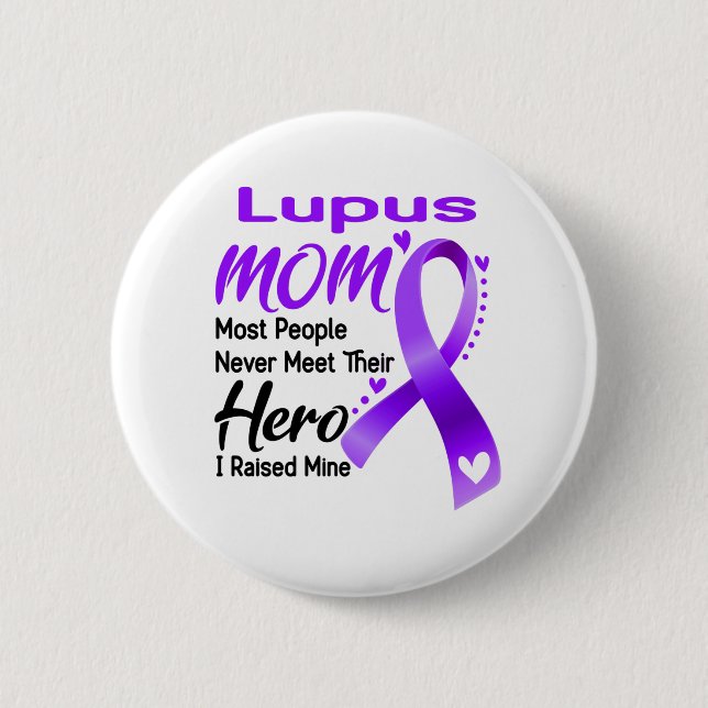 Ribbon-gåvor från Lupus Awareness Month Knapp (Framsida)