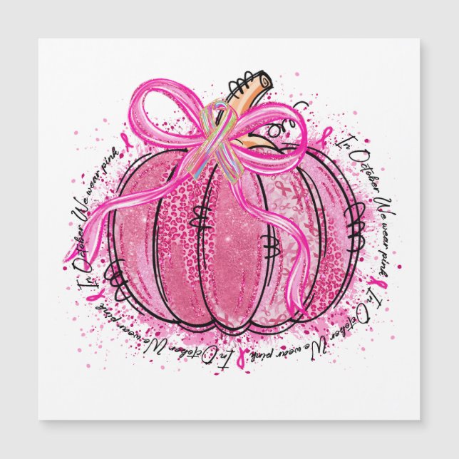 Ribbon Glitter i oktober vi bär rosa (Framsida)