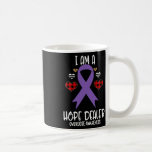 Ribbon jag är en Hope Dealer Leopa Kaffemugg<br><div class="desc">Ribbon jag är en hopphandlare Leopard Christm</div>