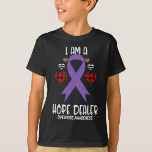 Ribbon jag är en Hope Dealer Leopa T Shirt