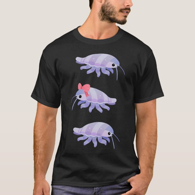Ribbon jätte isopod t shirt (Framsida)