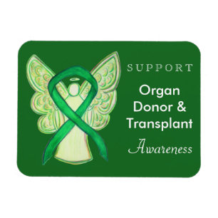 Ribbon Magnet för organdonation och transplantati