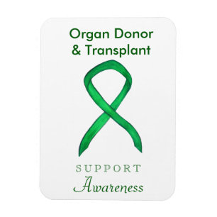 Ribbon Magnet för organdonation och transplantatio