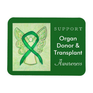 Ribbon Magnet för organdonation och transplantatio