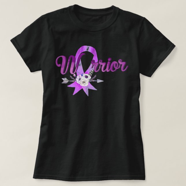 Ribbon Manar Womens Alzheimer Mammor Pappor Alzhei T Shirt (Design framsida)