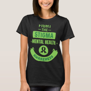 Ribbon Mental Health Awareness Mental Health Medve T Shirt