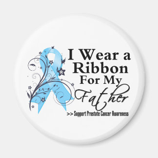 Ribbon om prostatacancer i far magnet